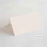"Finally" - Place Cards in Ivory by Up Up Creative - Folded Back of Card