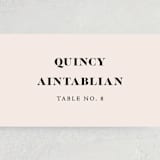 "Finally" - Place Cards in Ivory by Up Up Creative - Detail