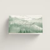 "Over the mountains" - Place Cards in Fern by Helen Halik - Folded with Free Guest Printing