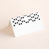 "Beau tied" - Place Cards in Tuxedo by Gwen Bedat - Blank front