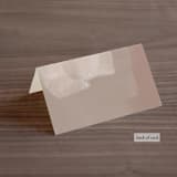 "gallery" - Place Cards in Mojito by Lindsay Megahed - Folded Back of Card