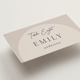 "the arch" - Place Cards in Stone by Elly - Detail