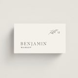 "Storybook" - Place Cards in Ink by Jennifer Postorino - Front with Free Guest Printing