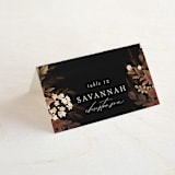 "Falling into Love" - Place Cards in Rustic by Chris Griffith - Folded with Free Guest Printing