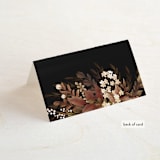 "Falling into Love" - Place Cards in Rustic by Chris Griffith - Folded Back of Card
