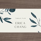 "Adore You" - Place Cards in Great Lakes by Design Lotus - Detail