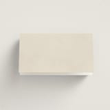 "Layered" - Place Cards in Natural by Kelly Schmidt - Folded Back of Card