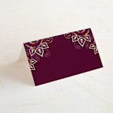 "Henna" - Place Cards in Mixed Berry by fatfatin - Blank front