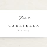 "Blancmange" - Place Cards in Frost by chocomocacino - Detail