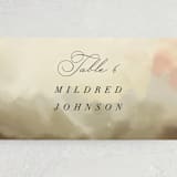 "Pastel Sky" - Place Cards in Moss by Hannah Williams - Detail
