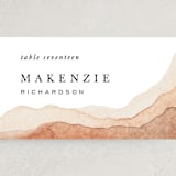 "Watercolor dune" - Place Cards in Desert by Yuliya Evseeva - Detail