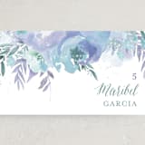 "Big Blooms" - Place Cards in Dew by Grace Kreinbrink - Detail