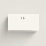 "Mountain Ridge" - Place Cards in Pine by Amy Kross - Blank front