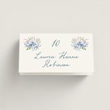 "Vineyard Love" - Place Cards in Summer by Petra Kern - Folded with Free Guest Printing