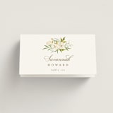 "Avalon" - Place Cards in Chiffon by Everett Paper Goods - Folded with Free Guest Printing