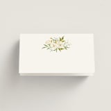 "Avalon" - Place Cards in Chiffon by Everett Paper Goods - Blank front
