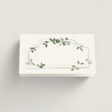 "Wistful" - Place Cards in Mist by Everett Paper Goods - Blank front