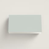 "Wistful" - Place Cards in Mist by Everett Paper Goods - Folded Back of Card