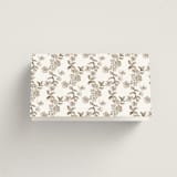 "Daphne" - Place Cards in Sephia by Itsy Belle Studio - Folded Back of Card
