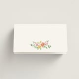 "Chelsea" - Place Cards in Hibiscus by Everett Paper Goods - Blank front