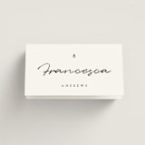 "Photograph Scribble" - Place Cards in Cloud by Adelyn T. - Folded with Free Guest Printing