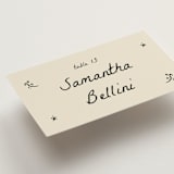 "Roses" - Place Cards in Vanilla by Ani Somi - Detail