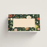 "all the flowers of the world" - Place Cards in Garden by Sumak Studio - Blank front