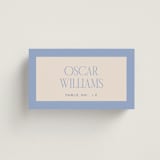 "Threaded" - Place Cards in Canopy by Pixel and Hank - Front with Free Guest Printing