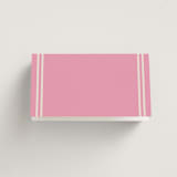 "Bocce" - Place Cards in Fragola by Megan Davis - Folded Back of Card