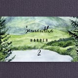 "Into the Woods" - Place Cards in Forest by Elly - Detail