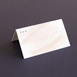 "Sophisticated script" - Place Cards in Blush by Hooray Creative - Blank front