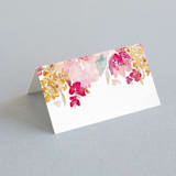 "Spring Garden" - Place Cards in Petal by Grace Kreinbrink - Blank front