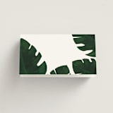 "Palm" - Place Cards in Classic Palm by Kaydi Bishop - Folded Back of Card