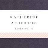 "over and over" - Place Cards in Soft Peach by Lea Delaveris - Detail