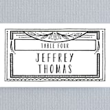 "Ink Detailing Frame" - Place Cards in Ink by Shiny Penny Studio - Detail