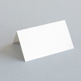 "Simple Elegance" - Place Cards in Tuxedo by Phrosné Barwood - Blank front