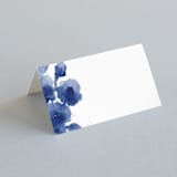 "Cornflower Wedding" - Place Cards in Periwinkle by Chris Griffith - Blank front