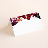 "Tidal Blooms" - Place Cards in Holly by Grace Kreinbrink - Blank front
