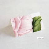 "Botanic" - Place Cards in Midnight by kelli hall - Folded Back of Card