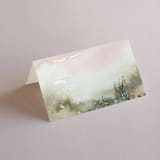 "Sweet Setting" - Place Cards in Carnation by Lindsay Megahed - Blank front