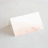 "Ethereal Bouquet" - Place Cards in Blush by Petra Kern - Blank front
