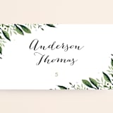 "Paradise" - Place Cards in Forest by Oma N. Ramkhelawan - Detail