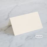 "Vintage Photo Frame" - Place Cards in Puddle by Katharine Watson - Folded Back of Card