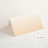 "Amore" - Place Cards in Sunset by Susan Moyal - Folded Back of Card