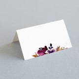 "Fall romance" - Place Cards in Jewelled by Creo Study - Blank front