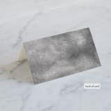 "set in stone" - Place Cards in Granite by raven erebus - Folded Back of Card