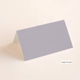 "The Minimalist" - Place Cards in Air by lulu and isabelle - Folded Back of Card