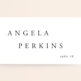 "The Minimalist" - Place Cards in Air by lulu and isabelle - Detail