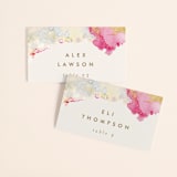 "desert chic" - Place Cards in Blush by AK Graphics - Front with Free Guest Printing