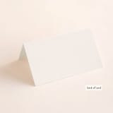 "desert chic" - Place Cards in Blush by AK Graphics - Folded Back of Card